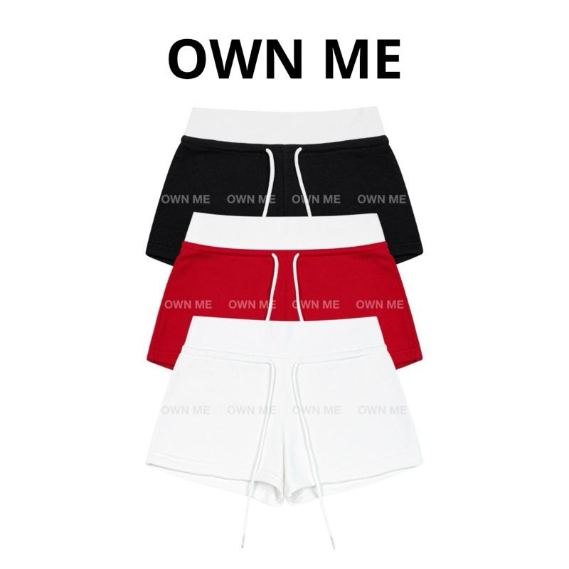 Quần Đùi Nữ Ngắn Lưng Thấp Bo Thun Form Ôm - OWN ME