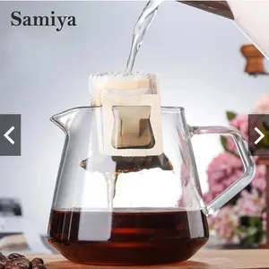 Coffee maker pot / coffee maker pot kettle teko kopi barista 400ml 600ml / server teko kopi kaca borosilicate