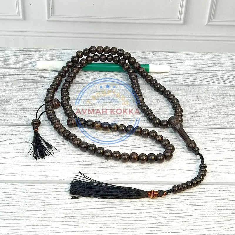 TASBIH 99 BUTIR GALIH ASEM BULAT GRADE A 0