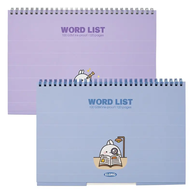SỔ HỌC TỪ VỰNG KLONG WORD LIST B5 120 TRANG 100/76, MÃ SỐ 917 0