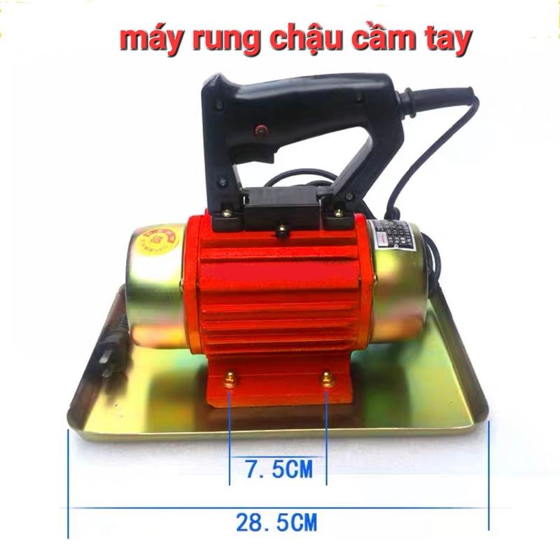 Máy rung chậu cầm tay - dùng để rung chậu khi đúc (thay thế búa cao su)