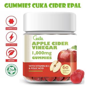 Zero Sugar Apple Cider Vinegar Gummies - Vitamin B12, Probiotics to Address Bloating. No Artificial Sweeteners, No Sugar Alcohols. Vegan, Plant Based, Non-GMO, Gluten-Free & Gelatin Free