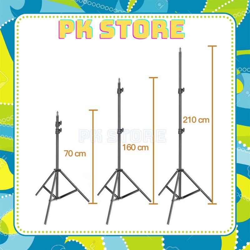 Chân Đèn Live, Chân Máy Chiếu, Máy Ảnh Mini, Studio Cao 2,1m, Chân Đèn Flash Chụp Ảnh, Quay Phim, Giá Đỡ Điện Thoại Livestream