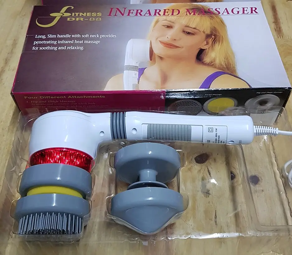Máy Massage Mặt Rung Hồng Ngoại - Máy Massage Ngực Giúp Thông Tắc Tia Sữa Fitness DR-88