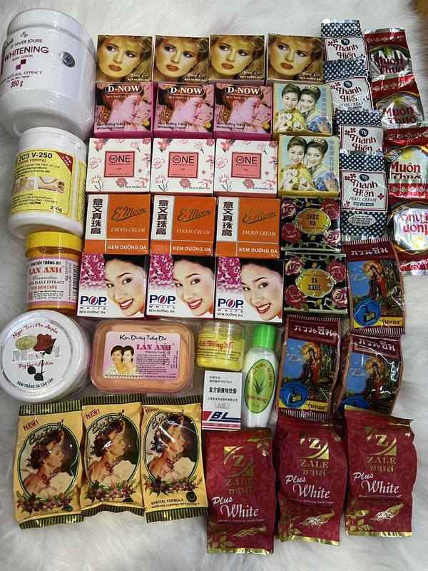 Combo kem trắng da body cấp tốc 1kg kem