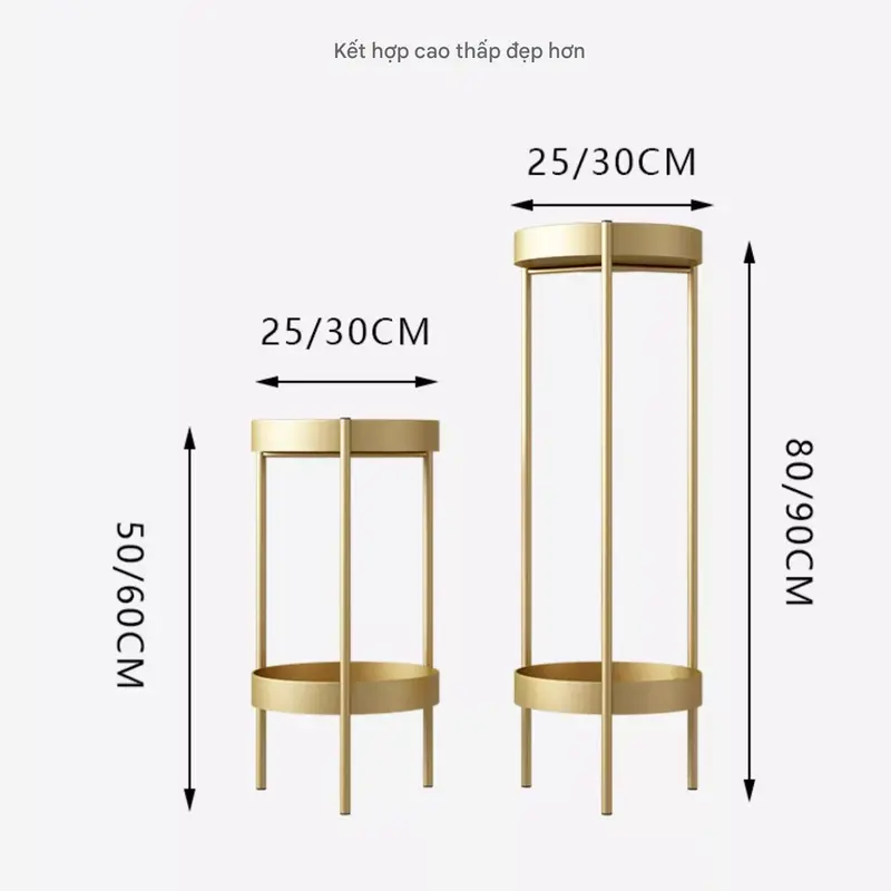 Giá để hoa ban công nhiều tầng sang trọng nhẹ trong nhà phòng khách cao cấp giá để đồ đứng trên sàn củ cải xanh giá để chậu hoa mọng nước bằng sắt 8