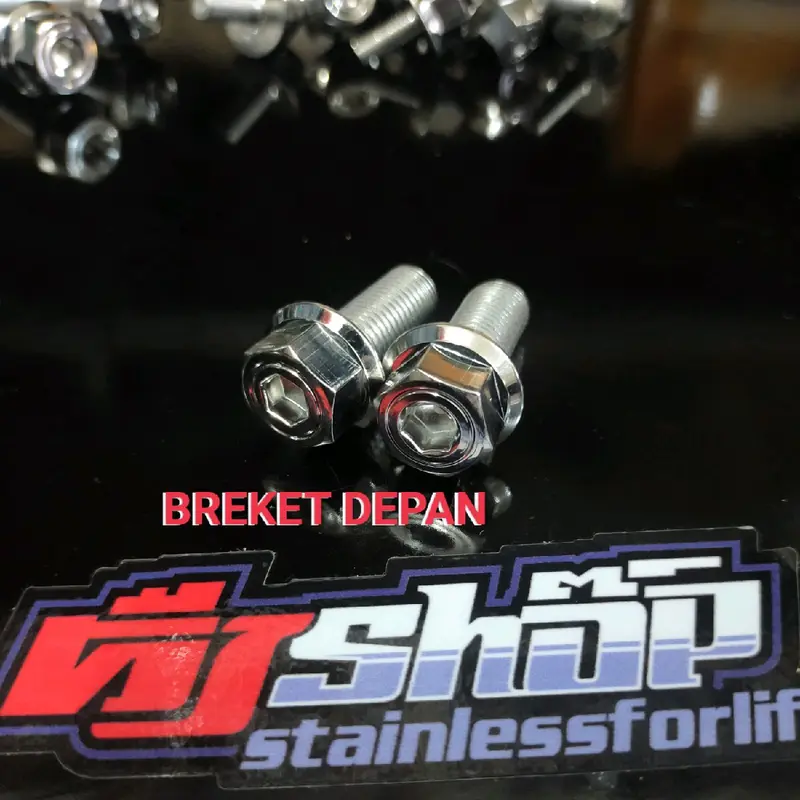 NEW baut probolt 2 KUNCI hexagon NMAX/AEROX NEW Steinlis Heng original anti karat 4