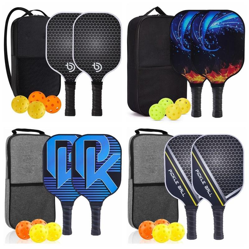Product Introduction of 2024 Carbon Fibre Pickleball Paddles Bag Honeycomb Core Ourdoor Sports Carrying Bag Portable Pickleball Rackets Backpack Set Beginner 17