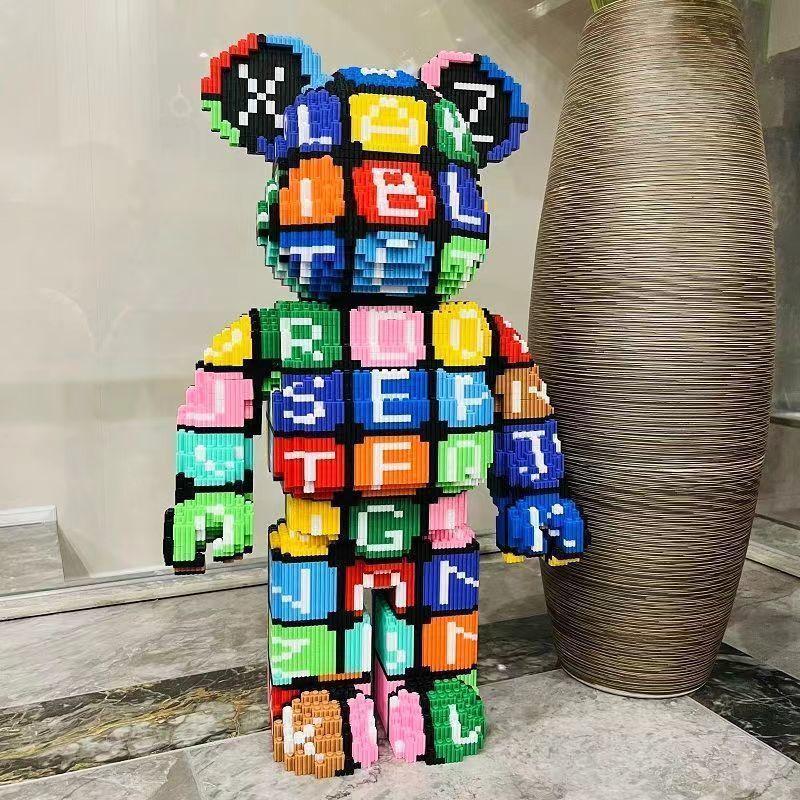 Product Introduction of Khối Xây Dựng, Tương Thích Với Lego, Dòng Ngoại cỡ 55, Gấu Bạo Lực Đồ Trang Trí, Đồ Chơi Lắp Ráp Ba Chiều Thích Hợp Cho Bé Trai Và Bé Gái, Quà Tặng Trẻ Em, Giảm Giá 3