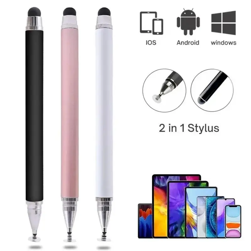 Universal 2 In 1 Stylus Pen For IOS Android Touch Pen Drawin - TikTok ...