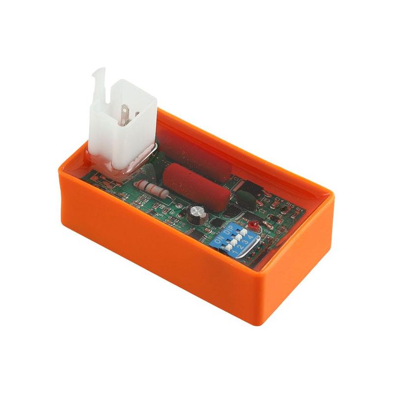 Product Introduction of 5/6-Pin AC CDI Box With DIP Switch Motorcycle Ignition Speed Limit 4000-12000 For WAVE 100 V4K5 66