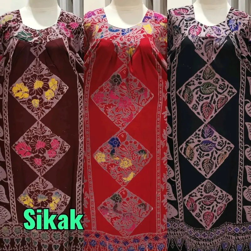 DASTER BL BATIK CETAK// MOTIF LERENG KOTAK 0