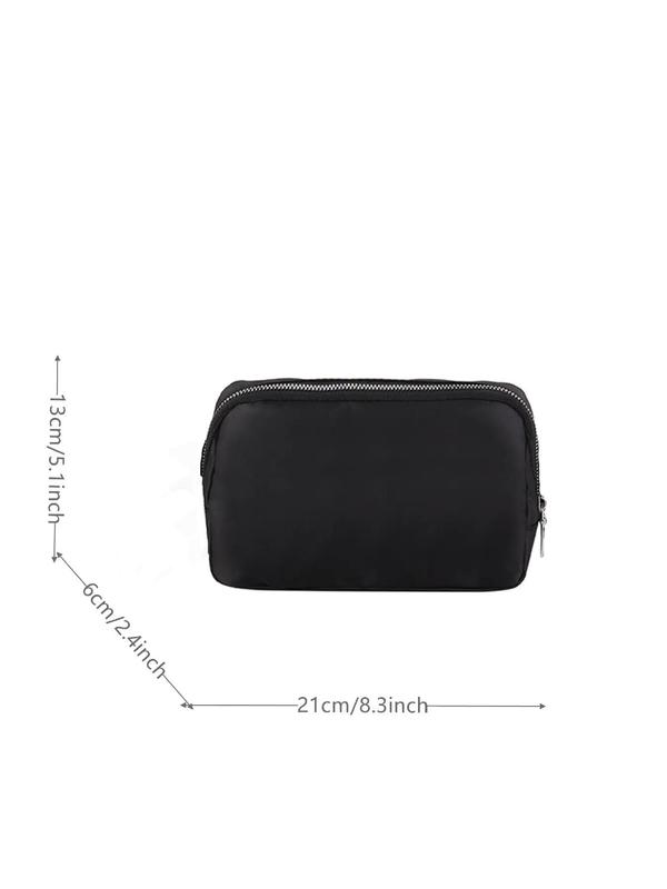 Women's Minimalist Casual Matching Plain Fanny Pack, 2025 New Fashionable Versatile Adjustable Design Fanny Pack for Daily Used, Simple All-match Bag for Women & Girls 1