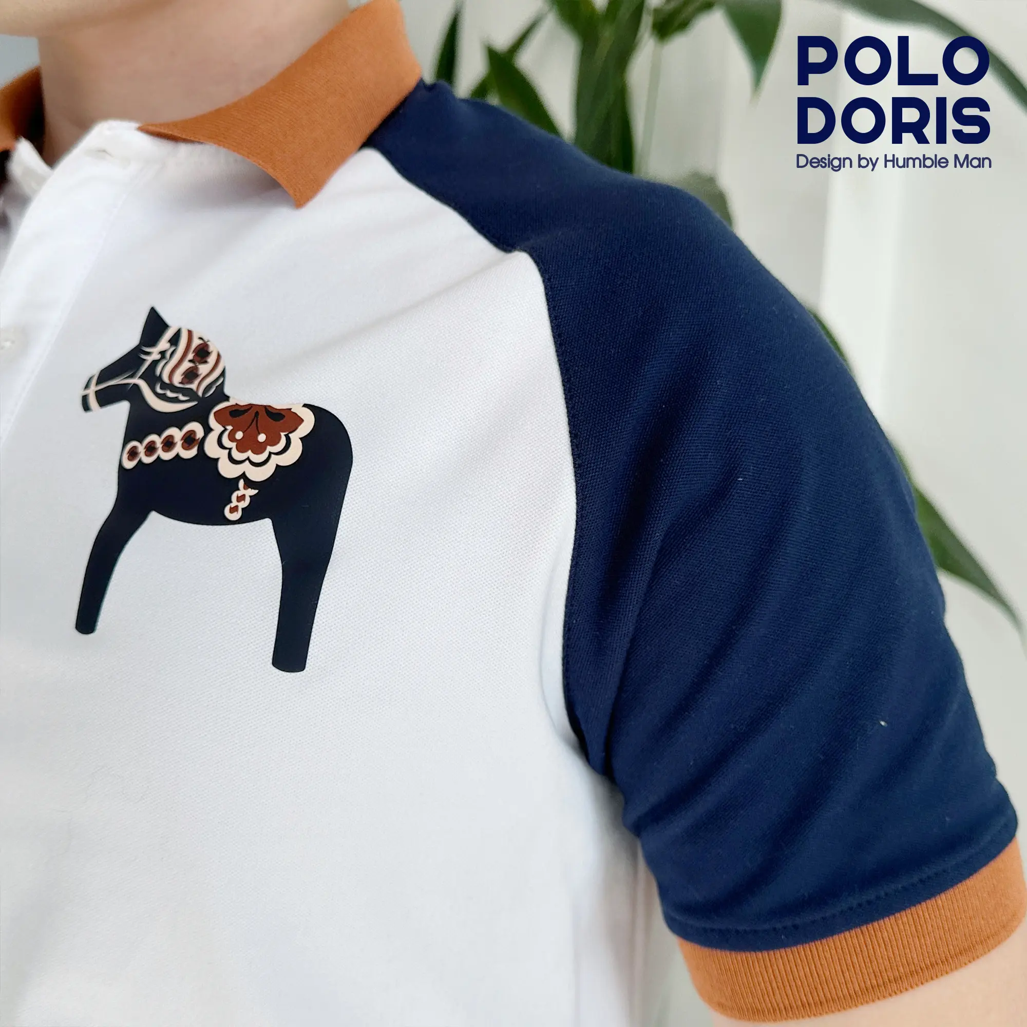 Áo POLO Phối Ngựa May Mắn - Doris - Áo Phối Lịch Lãm, Chỉnh Chu - Cotton Cao Cấp Nam Menswear
