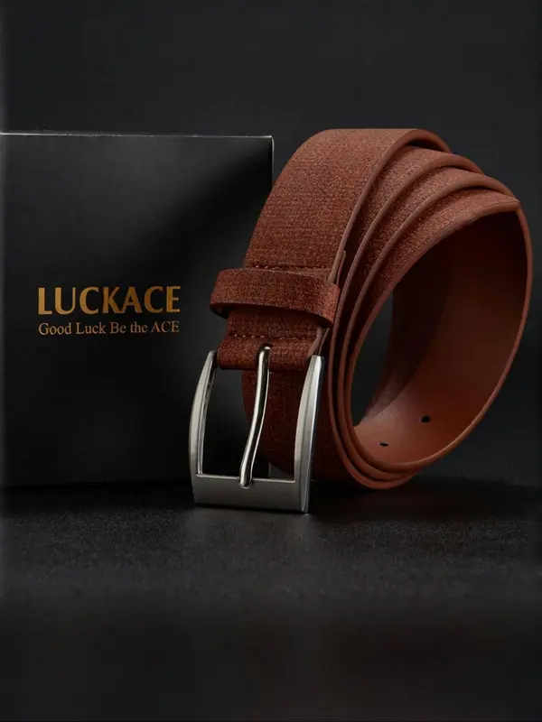 Vintage PU Leather Belt for Men and Women, Fashion Belt for Party, Daily Clothing Decor, Trendy All-match & Exquisite Belt for Birthday Gift 2