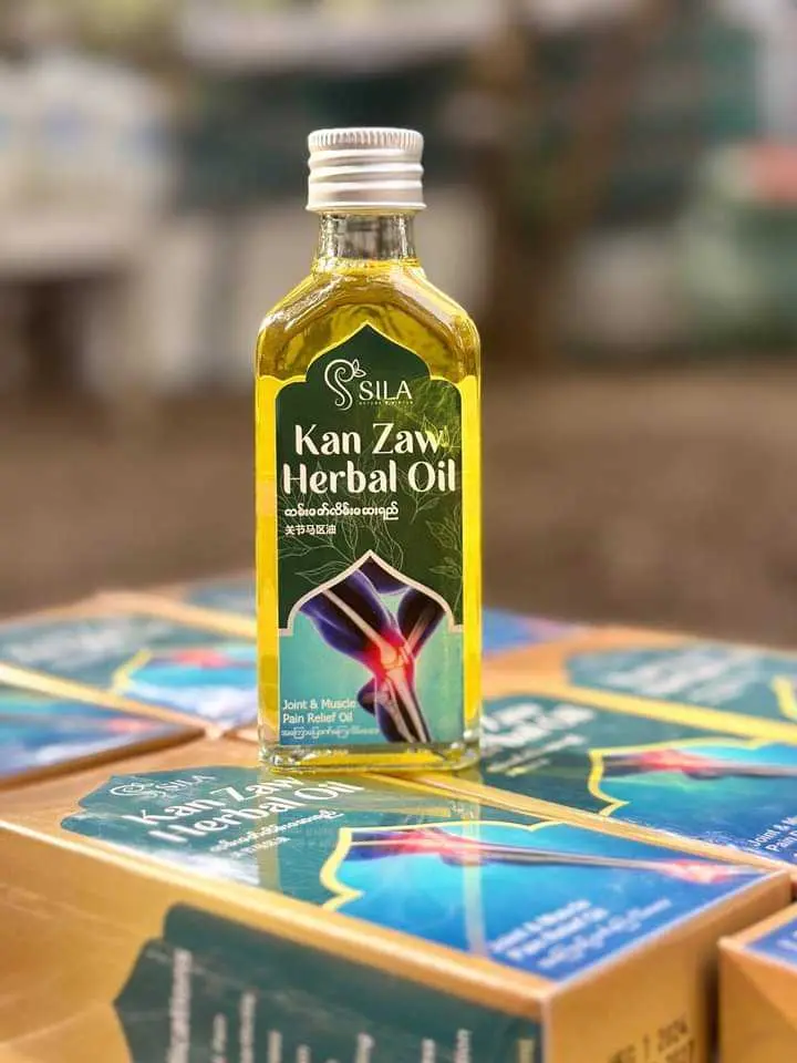 SILA Kan Zaw Herbal Oil – Available in 15ml, 30ml, and 60ml