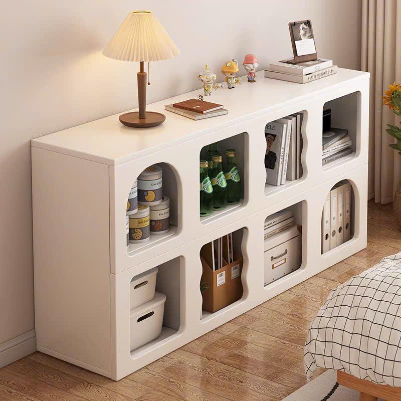 Kệ sách để sàn nhà kệ gỗ đựng đồ đa năng chất liệu gỗ MDF phong cách bắc âu - X12