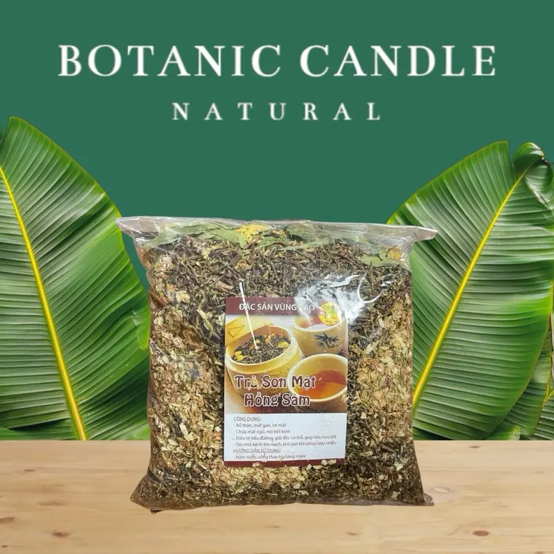 Trà Sơn mật hồng sâm 1 kg (loại 1) - Thanh nhiệt, giải nhiệt, làm đẹp da, chống lão hóa