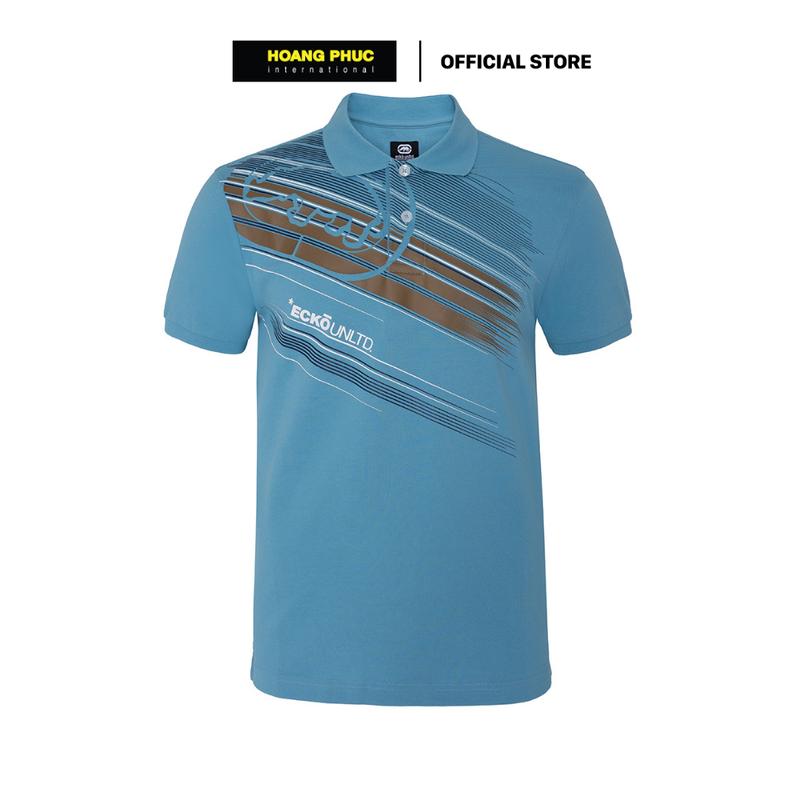 ECKO UNLTD ÁO THUN CÓ CỔ TAY NGẮN NAM OF22-03178 Menswear Polo  Shirt
