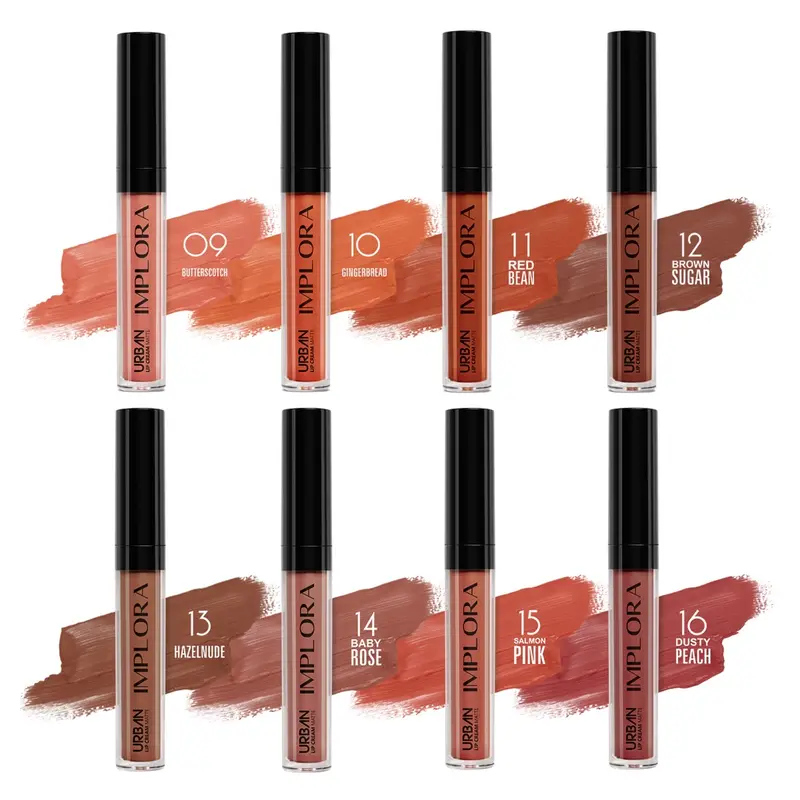 MURAH - IMPLORA LIP CREAM Matte Bibir Lipstick Gloss Lipstik Kosmetik Mempercantik 1