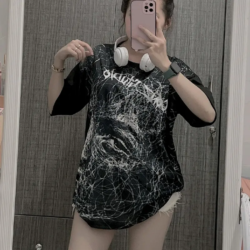 Áo Thun Unisex Form Rộng, Chất Cotton Mặc Mềm 0