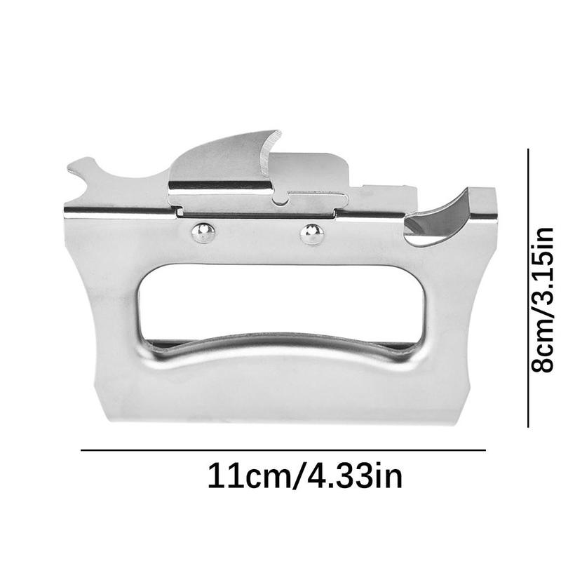 Product Introduction of Stainless Steel Can Opener Manual Multifunctional For Can Beer Milk Bottle Heavy Duty Kitchen 19