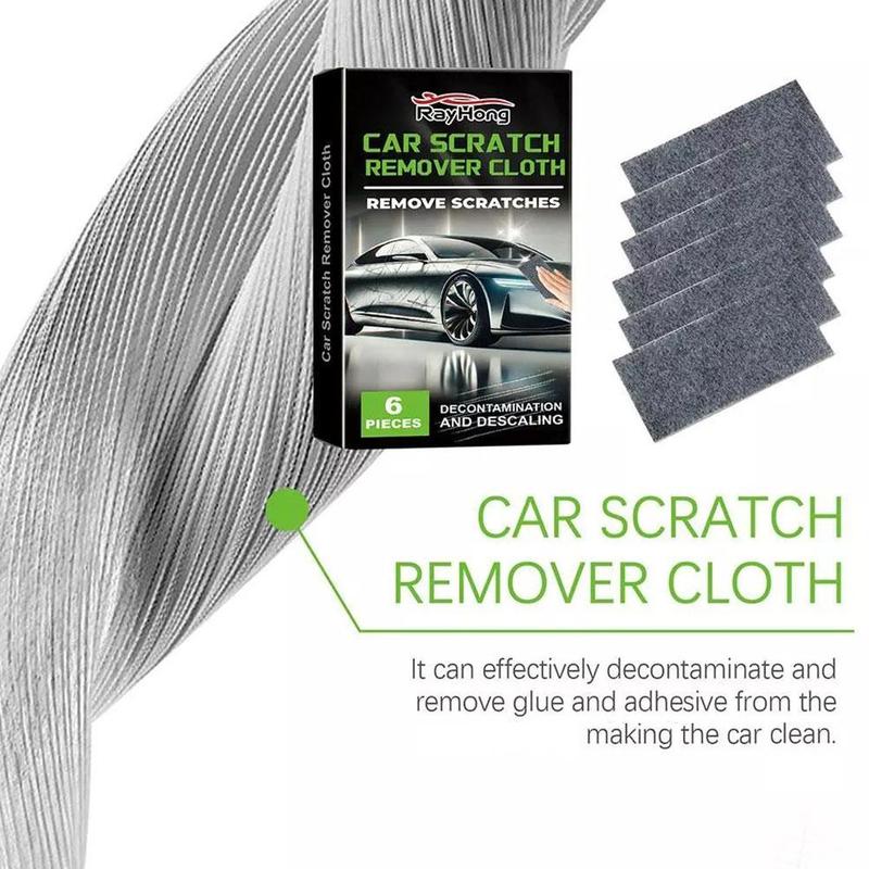 Product Introduction of 6pcs Nano Sparkle Car Cloth For Scratches Nano Magic Scratch Remover Cloth 19