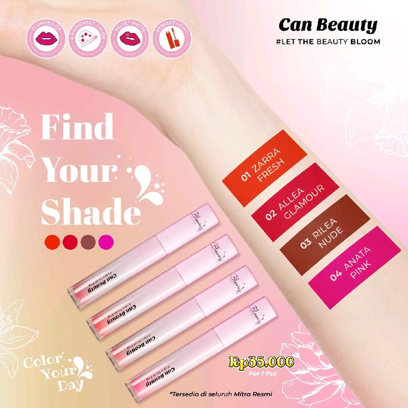 Lipcream Matte Can Beauty 2
