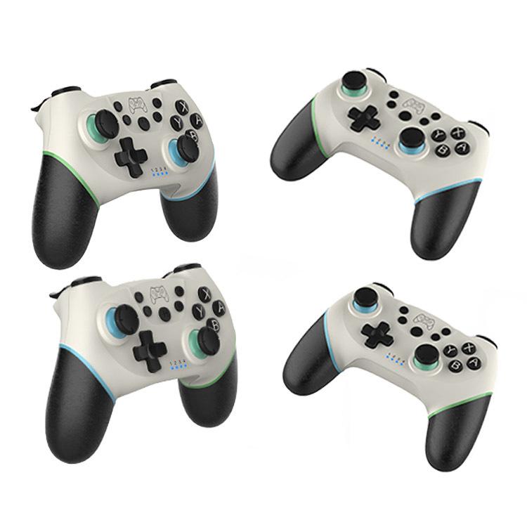 Product Introduction of Hot Private Mold Plastic-Coated Switch Wireless Bluetooth Handle Nspro with Vibration 6-Axis Body Feeling Wireless Handle 9
