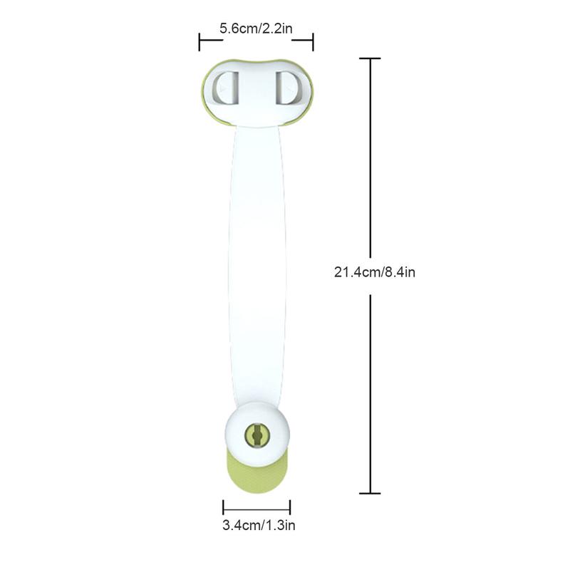 Product Introduction of 5Pcs Child Safety Locks Baby Proofing Cabinet Lock Mini Fridge Lock Child Proof Safety Locks for Cabinet Doors 360 Degree Rotation Babyproof Locks for Refrigerator Cabinets Drawers Closet Toilet Oven tO278 34