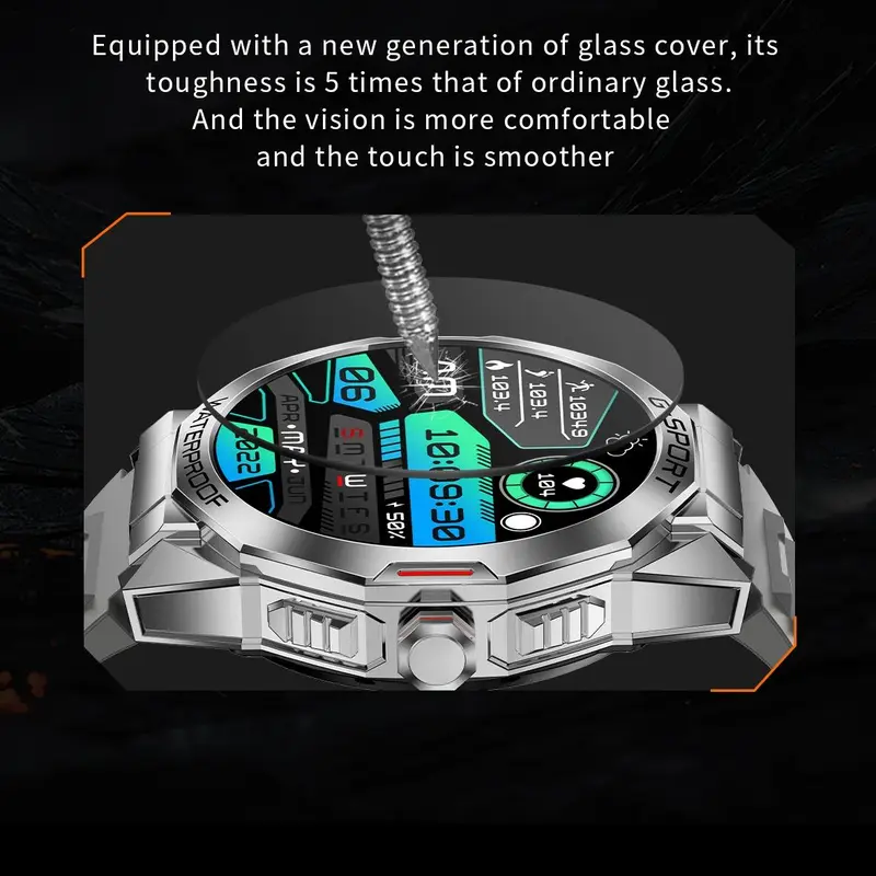 Multifunctional Smart Watch, Fashion Digital Watch with Phone Call & Multi-sports Modes, Sports Watch for Women & Men, Wearable 8