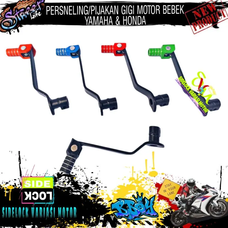 PERSNELING/PIJAKAN GIGI MOTOR BEBEK YAMAHA & HONDA Motorcycle 1