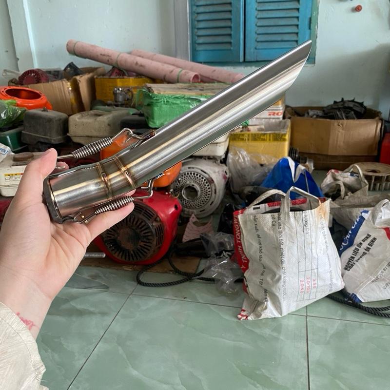 Bô inox xéo máy 9hp đến 22hp 0