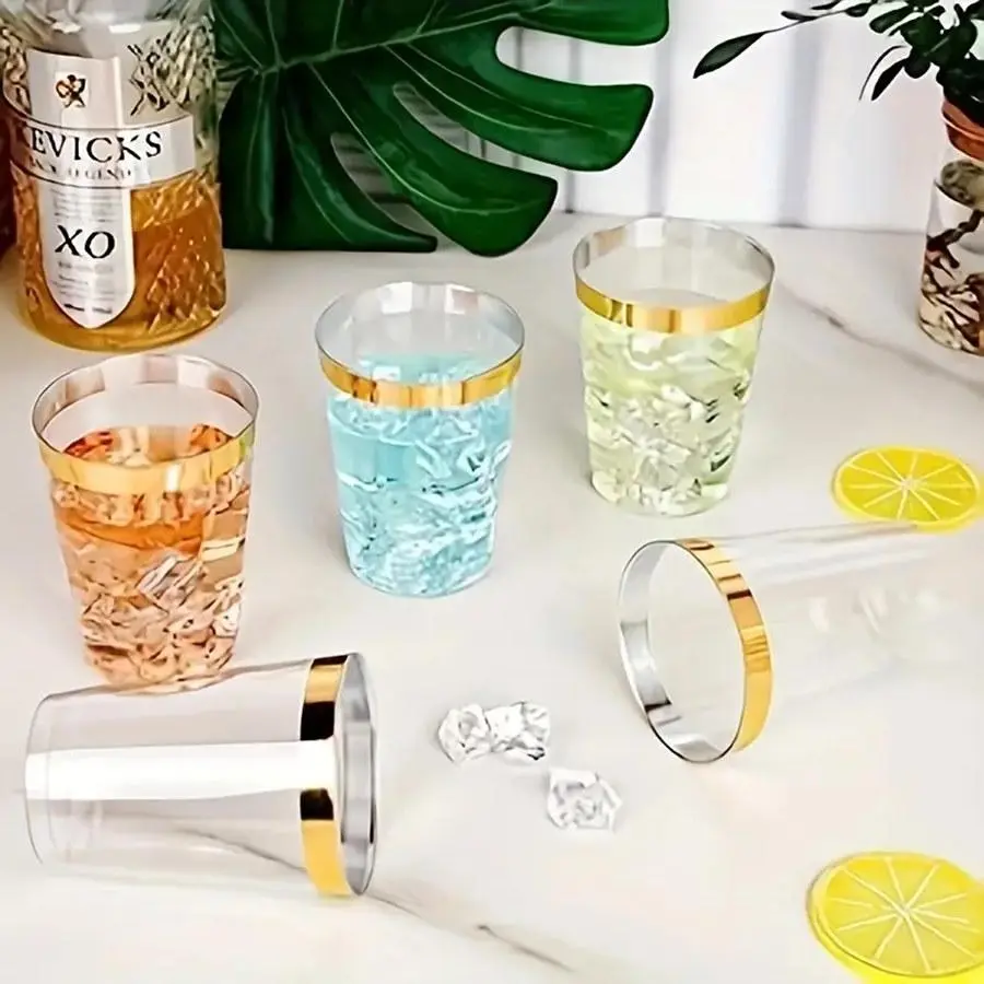 Party Drinking Cups, 25pcs/set Reusable Party Cup, Drinking Cup for Birthday Party Wedding Party, Party Supplies, Festive & Party Supplies