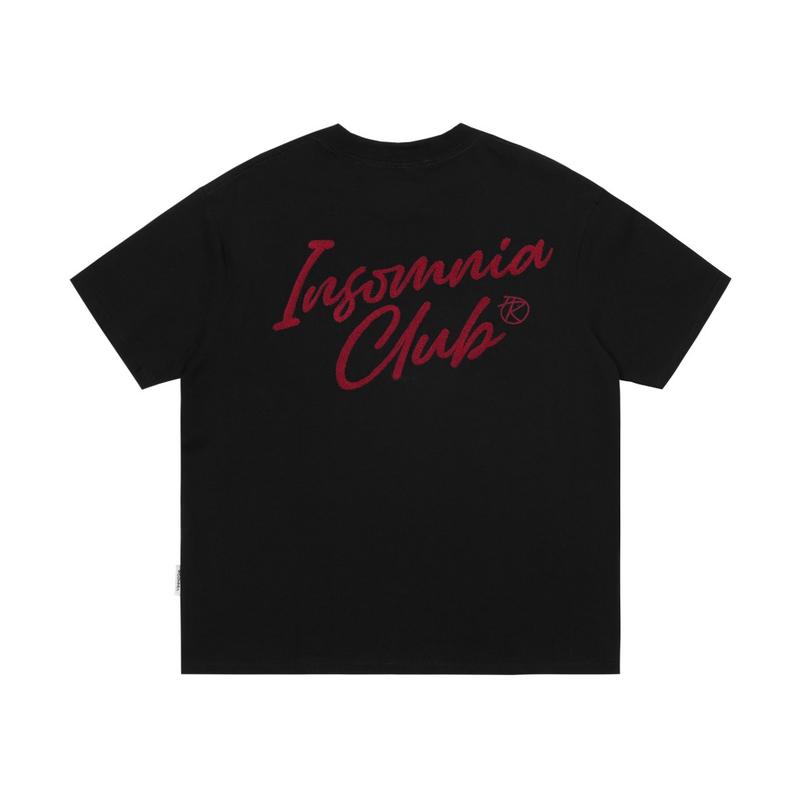 Product Introduction of Thoải mái đơn Áo Thun Boxy 280GSM Thêu Xù Ver 2 INSOMNIA Unisex Local Brand - TS029 LOCAL BRAND TEE Nữ Top Women Cổ Tròn 14