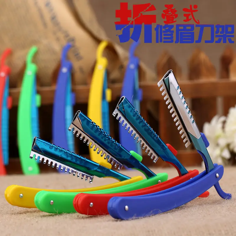 Factory Price Shaving Razor Handle Eyebrow Razor Handle Compatible with Blades for Salon Use