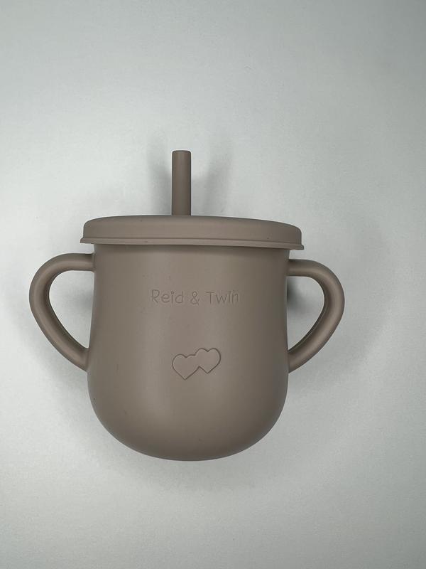 Reid & Twin Sippy Cup - FDA Approved Silicone Training Cup 4