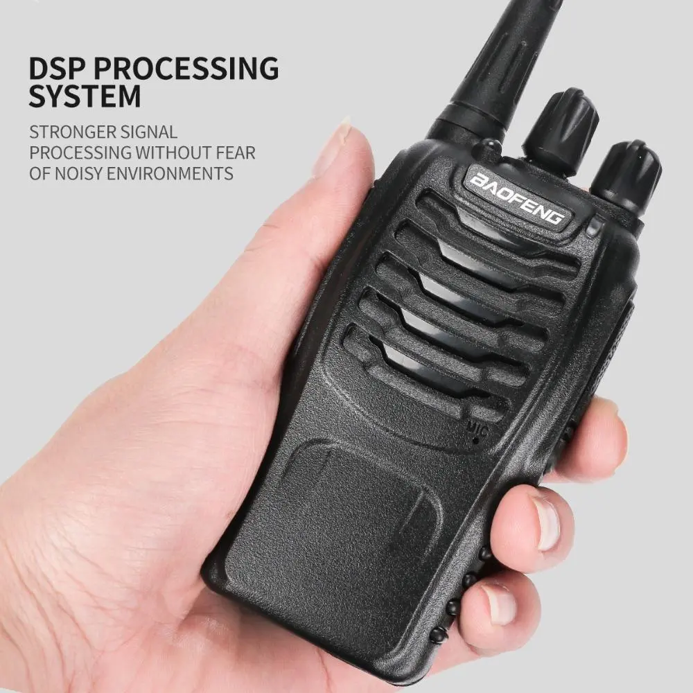 【Original】 【1 Unit】Baofeng BF 888S UHF Transceiver Walkie Talkie Two Way Radio 5W 2800mAh 16 Channels Single Unit Original