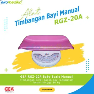 TIMBANGAN BAYI GEA RGZ-20A RGZ20A BABY SCALE MANUAL