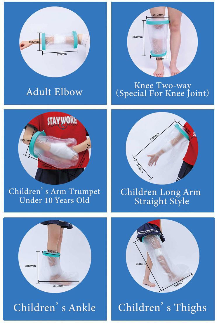 Product Introduction of Sarung Balut Lengan Kalis Air, NEENCA, 100% Kalis Air, Untuk Mandi dan Mandi, Saiz Dewasa, Boleh Digunakan Semula, Pelindung untuk Lengan Luka, Tangan, Pergelangan Tangan, Siku dan Jari 18