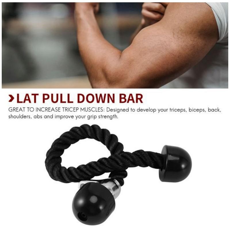 Product Introduction of Tricep Rope Push Pull Down Cord For Bodybuilding Exercise Gym Workout for Home or Gym Use Fitness Exercise Body Equipment 9