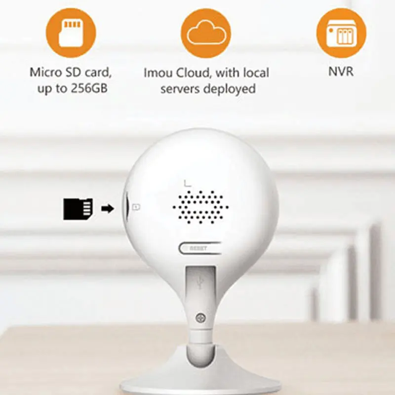 Camera trong nhà Imou C32EP - 3MP, đàm thoại 2 chiều, nhìn đêm hồng ngoại, nhận diện chuyển động, camera góc rộng android 6