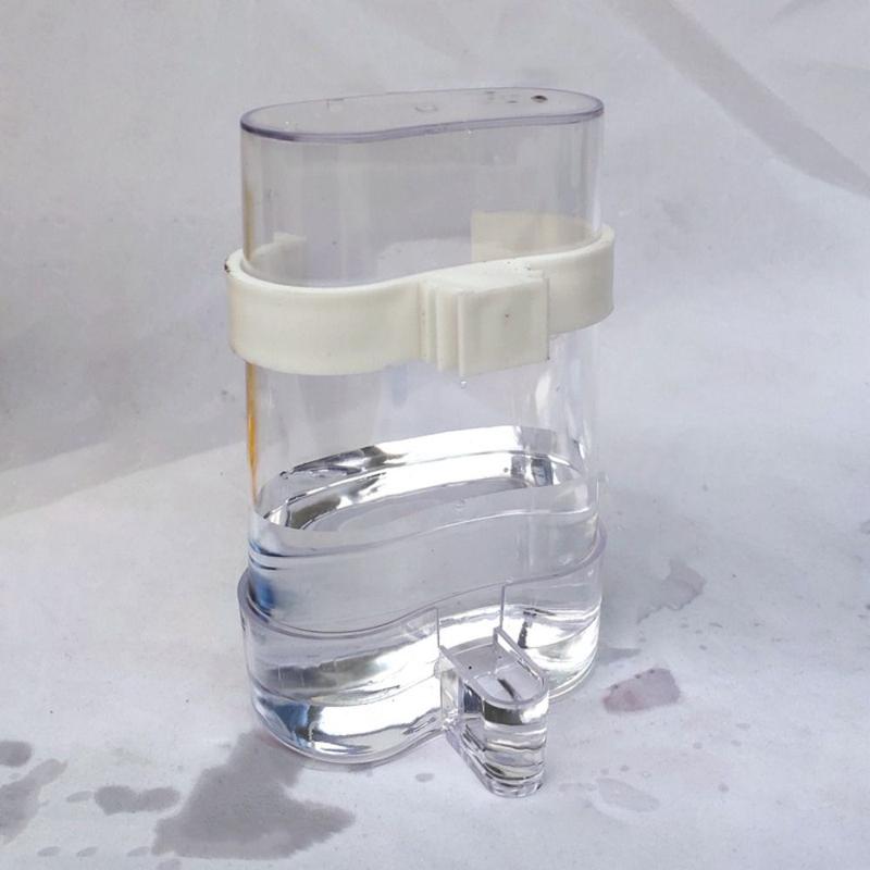 Product Introduction of Automatic 1Pcs Bird Cage Accessories Canary Storage Container Cockatiel Bird Water Dispenser Bird Water Feeder Food Feeder Bird Waterer 11