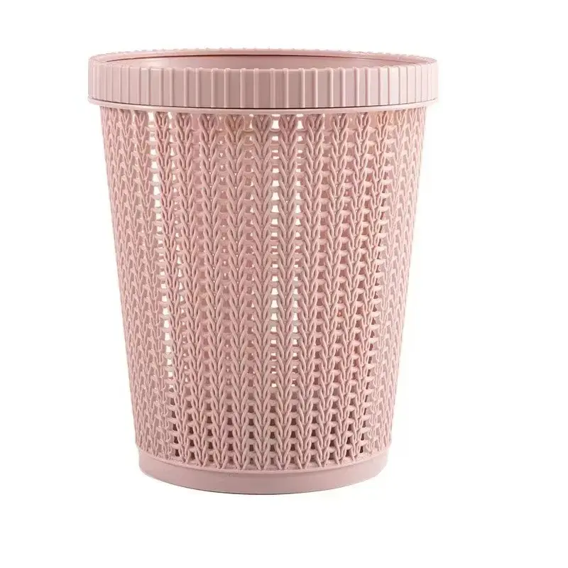 ISI (2 PCS )Tempat Sampah Plastik Gratis 2 Rol kantung Plastik Sampah/ Kotak Sampah / Tong Sampah Biru Hijau Pink 7