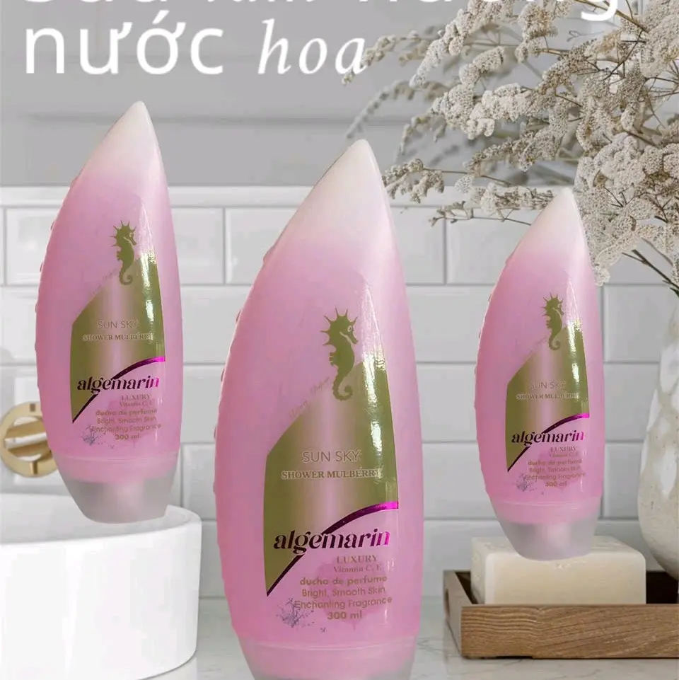 ( Mua 1 tặng 1 ) sữa tắm hương nước hoa 300ml Dưỡng Body Dưỡng Da Body suatam nuochoa thomlau