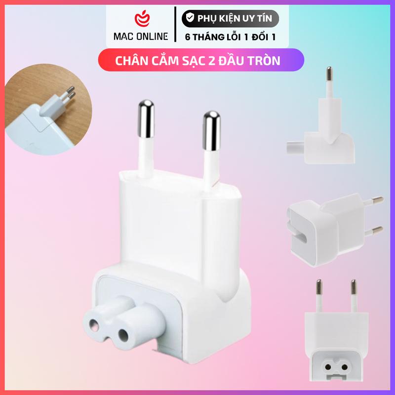 Chân cắm sạc Macbook, iPad 2 đầu tròn - Đầu sạc
