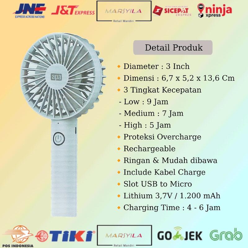 APA Kipas Angin Darurat Portable Cas 2 Inch | Kipas Angin Genggam Handy 6