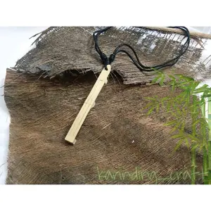 kalung karinding kalung etnik  kalung karinding bambu liontin karinding bambu kalung Tali