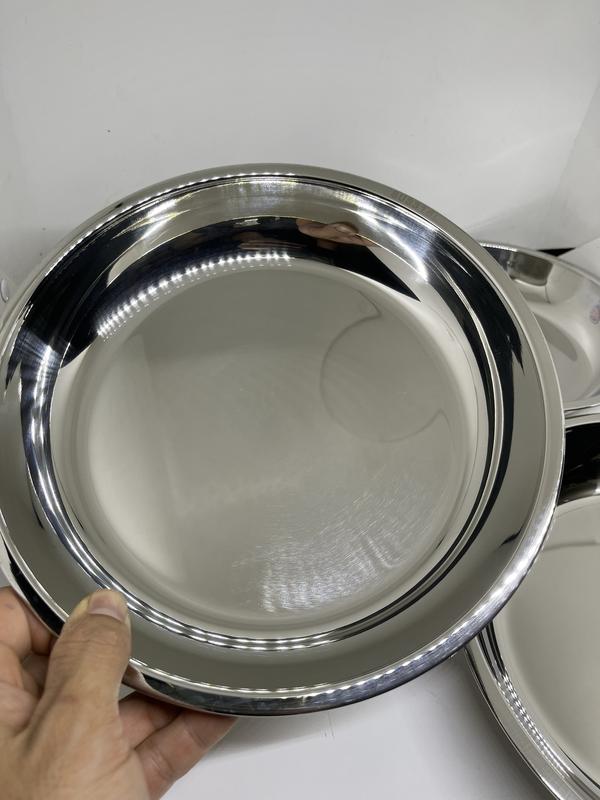  Đĩa inox 316 siêu cao cấp Hàn Quốc vệ sinh an toàn thực phẩm gia đình khử mùi tốt thường dùng trong y tế 