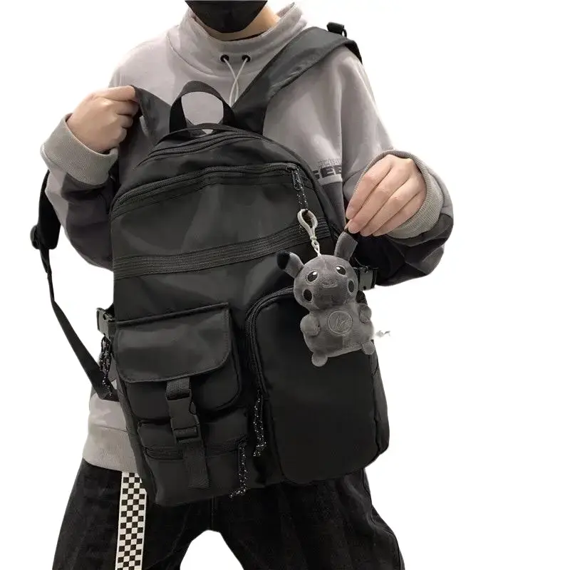Balo nam nữ nhiều ngăn đi học, đi du lịch Bag Backpack Đeo Vai 0
